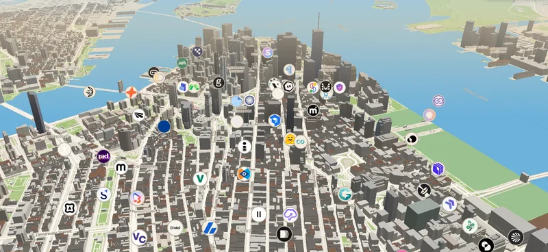 StartMup: pinezki startupów na dolnym Manhattanie